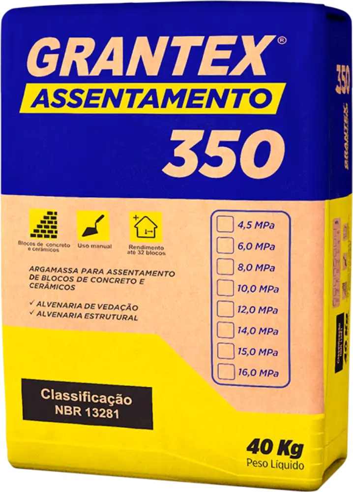 Massa Pronta assentamento